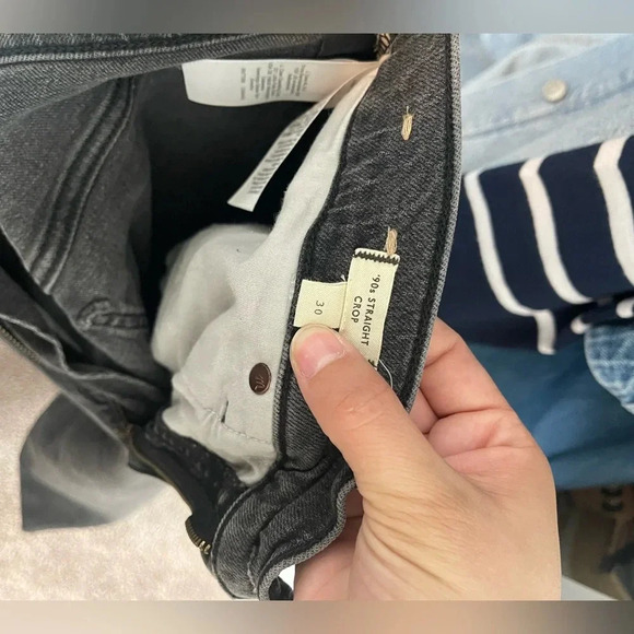 Madewell // EUC 90s Straight Crop Jean Benley Wash - Picture 9 of 9